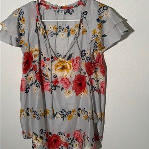 Floral blouse